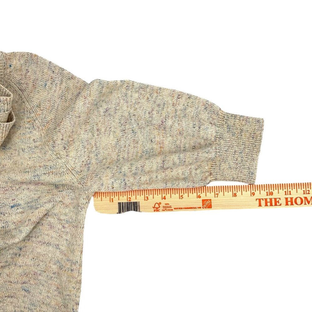 Bellerose Avogy Sweater Womens Small Beige Cotton Acrylic Linen Knit Pullover - Picture 12 of 12